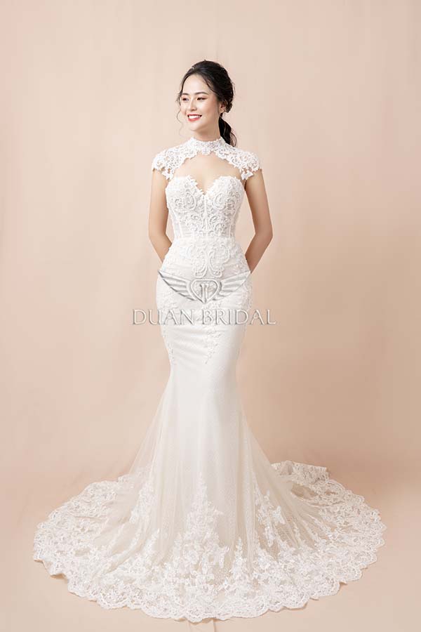 Váy trễ vai đuôi cá màu trắng Hàn Quốc siêu xinh - Hàng chất lượng loại 1 -  Chân váy | ThờiTrangNữ.vn